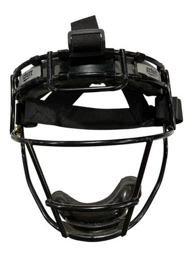 Used Schutt Face Mask Bb Sb Fielders Mask Black Sm 11847-s000036253