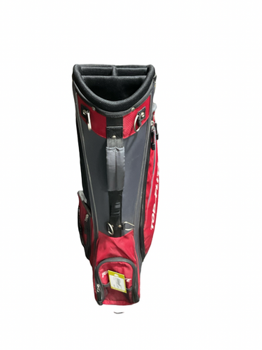 Used Top Flite Red Blk Stand Bag Mens Stand Bag Red 11834-s000052291