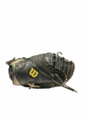 Used Wilson A2000 Glove Bb Sb Catchers Rh Throw Black 33 1 2" 11834-s000052236