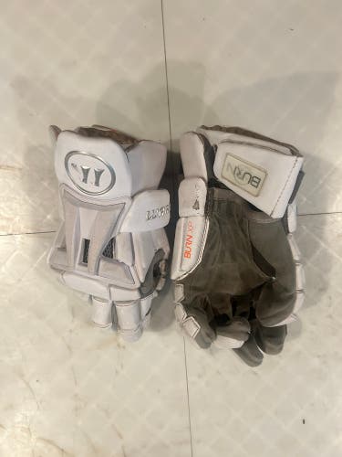 Warrior Burn XP Lacrosse Gloves (Used)