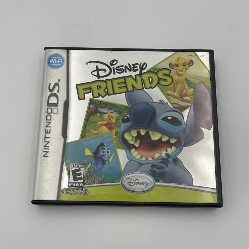 Disney Friends (Nintendo DS, 2006) Complete CIB w/ Box & Manual