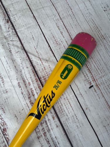 2024 Victus Vibe Alloy Bat USABat Certified (-10) Alloy 16 oz 26" (Used)
