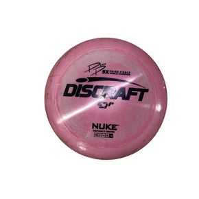 Used Discraft Esp Nuke Disc Golf Driver Pink 11347-s000270767