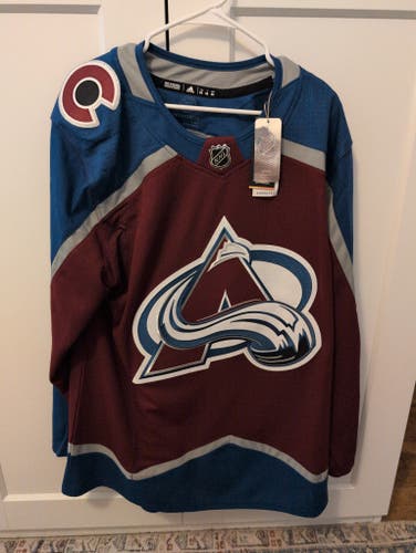 Colorado Avalanche Adidas Primegreen Jersey Brand New With Tags