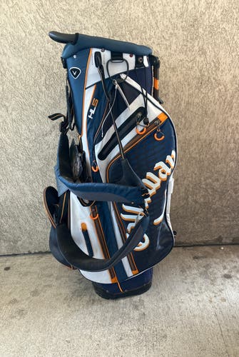 Blue Callaway HyperLite 5 Standing Golf Bag (Used)