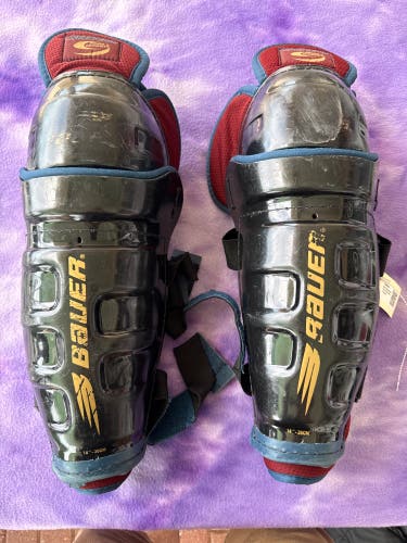Senior Bauer Supreme 10 Shin Pads 14" (Used)