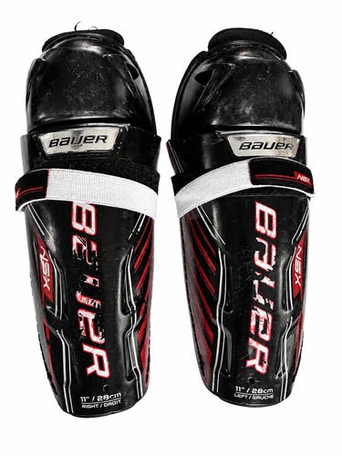 Junior Bauer X 11" Shin Pads (Used)