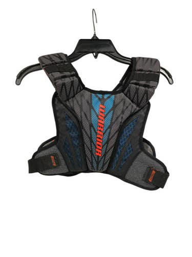 Used Warrior Burn Lacrosse Rib Pads Grey Sm 11847-s000025976