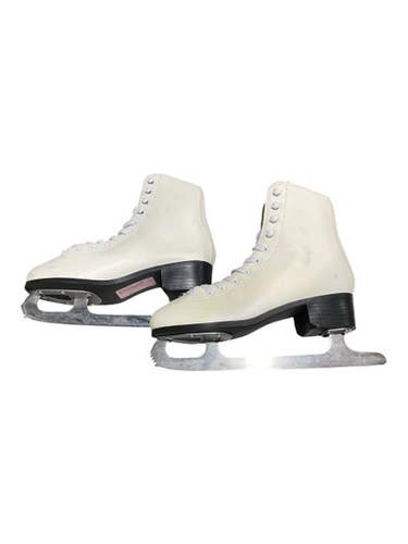 Used American Athletic Figure Skates Womensfigure Skate White Senior 8 11847-s000036114