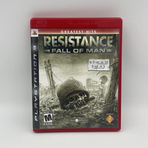 Resistance: Fall of Man (Sony PlayStation 3, 2006) PS3 Complete CIB