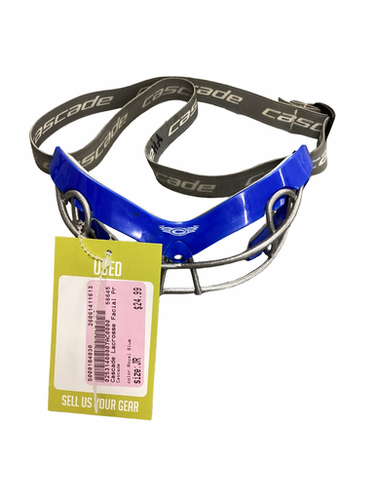 Used Cascade Lacrosse Facial Protect Royal Blue Junior 11613-s000184030