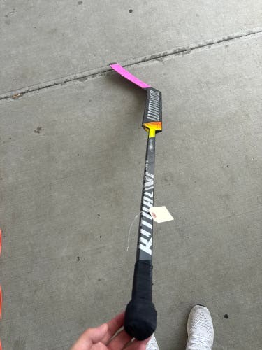 Intermediate Warrior Ritual V1 Pro+ Goalie Stick Regular 25" Paddle (Used)
