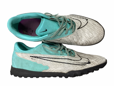 Used Nike Soccer Indoor Shoes Teal Senior 9 11613-s000184013