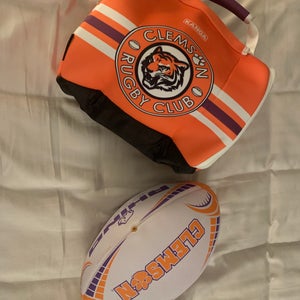 Clemson Rugby Ball and  Kanga  Cooler