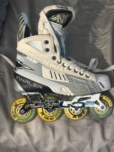 Mission Inhaler ac1 Inline Skates Size 9.5 (Used)
