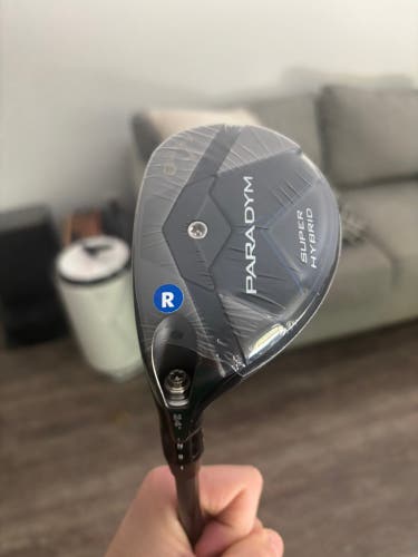 Men's 2023 Callaway Callaway Paradym Super Left Hand Hybrid Regular Flex 5H Graphite Shaft (New)