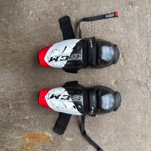Junior CCM JetSpeed FT475 11" Shin Pads (Used)