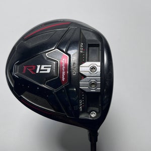 TaylorMade R15 Black Driver 10.5* Fujikura Speeder Evolution Extra Stiff RH