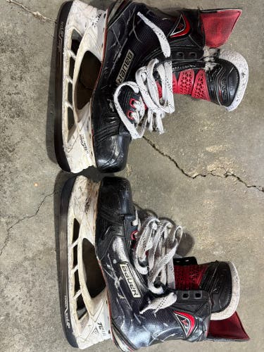 2017 Bauer Vapor 1X Hockey Skates Regular Width 10 (Used)