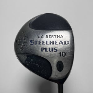 Callaway Steelhead Plus Driver 10* Big Bertha Regular Graphite Mens RH