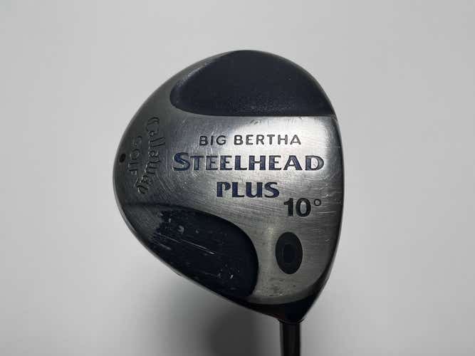 Callaway Steelhead Plus Driver 10* Big Bertha Regular Graphite Mens RH