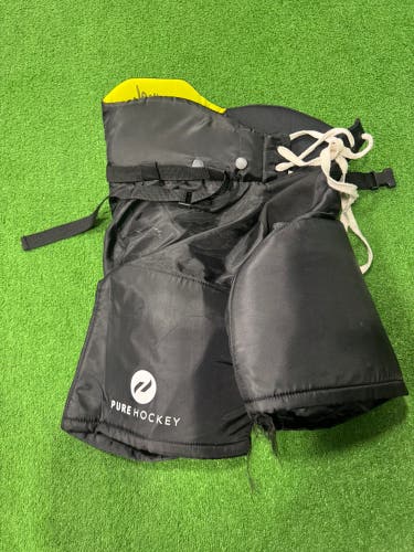 Black Junior Medium Pure Hockey Hockey Pants (Used)