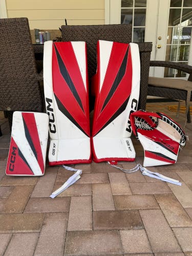 34" CCM Axis XF Pro Regular Goalie Full Set Pro Stock (Used)