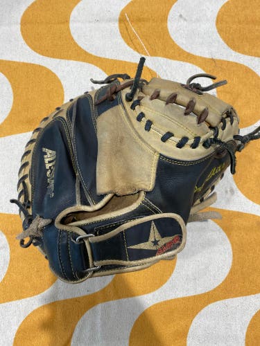 All Star CM3000SBT RH Catcher's Baseball Glove 33" (Used)