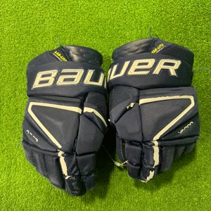 Blue Junior Bauer Vapor Hyperlite Gloves 12" (Used)