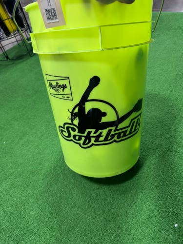 Yellow Rawlings Softball 24 Pack (2 Dozen) (Used)