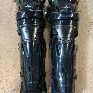 Black Adult All Star MVP Pro Catcher's Leg Guard | 15-16" (New)