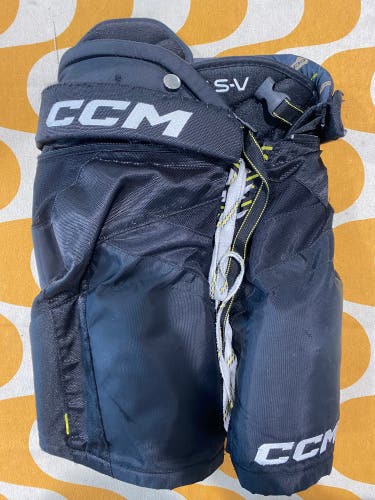 Junior Small CCM Tacks AS-V Hockey Pants (Used)