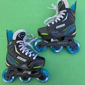 Youth Bauer XLP Inline Skates Regular Width Adjustable 7Y-10Y