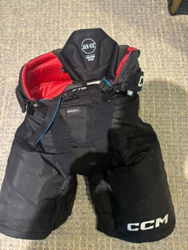 CCM Black JetSpeed FT6 Hockey Pants Size Senior Medium
