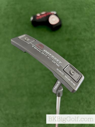 NEW Odyssey Toulon Ai-One San Diego H1 34 Putter w Headcover