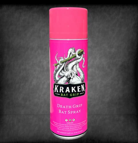 Kraken Death grip Pine Tar spray PINK Bubble gum