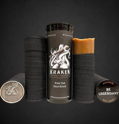 Kraken Pine Tar grip stick Black