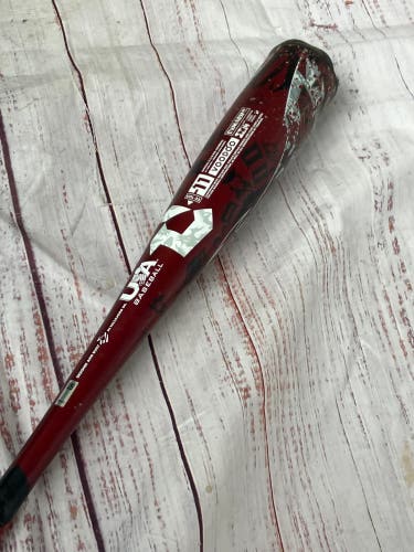 2023 DeMarini Voodoo One Alloy Bat USABat Certified (-11) Alloy 16 oz 27" (Used)