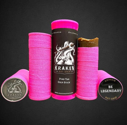 Kraken Pine Tar stick Pink Bubble Gum