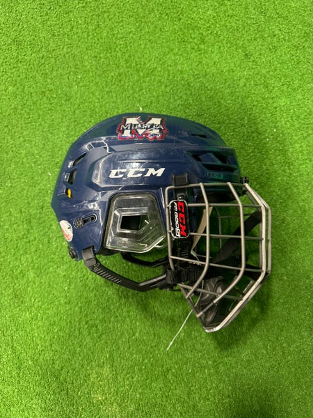 Blue Small CCM Tacks 310 Helmet (Used)