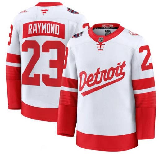 Detroit Red Wings 2025 Stadium Series Fanatics Premium Jersey- Raymond Size 54