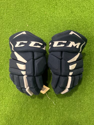 Blue Junior CCM JetSpeed FT485 Gloves 11" (Used)