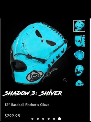 Shadow RH Pitcher's Baseball Glove 12" (Used)