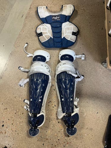 Adult Rawlings Velo 2.0 Catcher's Set - No Helmet (Used)