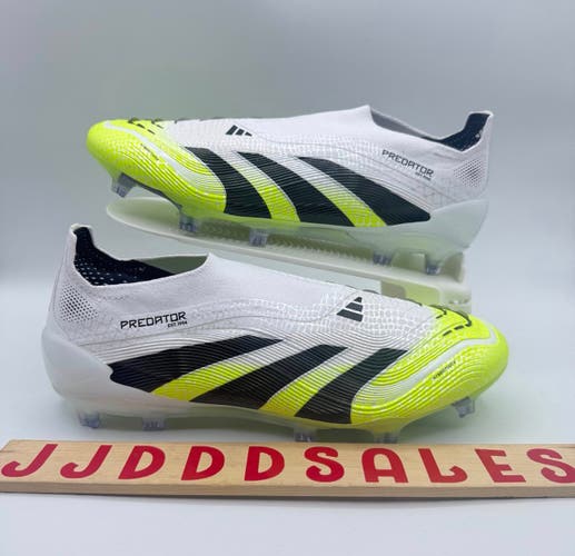 Adidas Predator Elite Laceless LL FG Soccer Football Cleats JI1075 Men’s Sz 7/Women’s Sz 8