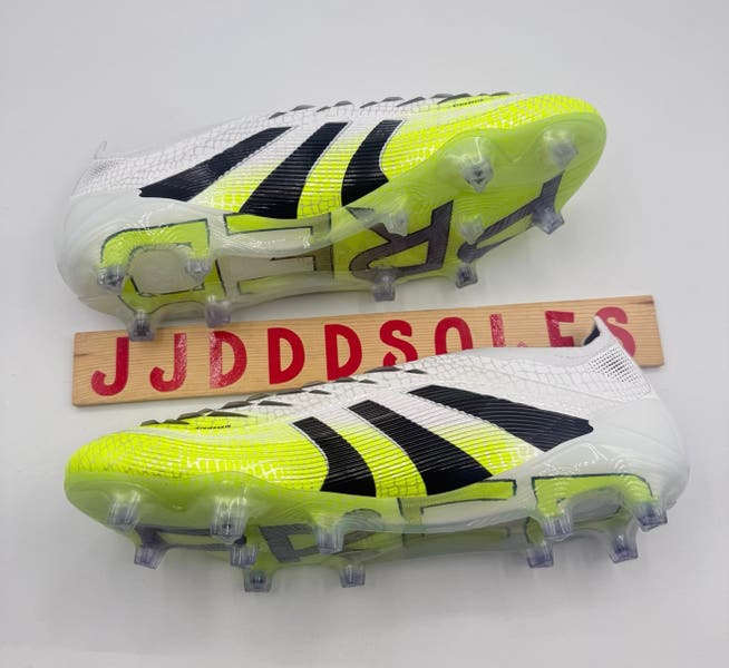 NEW Adidas Predator Elite LL Laceless FG Soccer Cleats Mens Sz 12.5 JI1075 adidas Predator Elite Laceless FG  main image 3