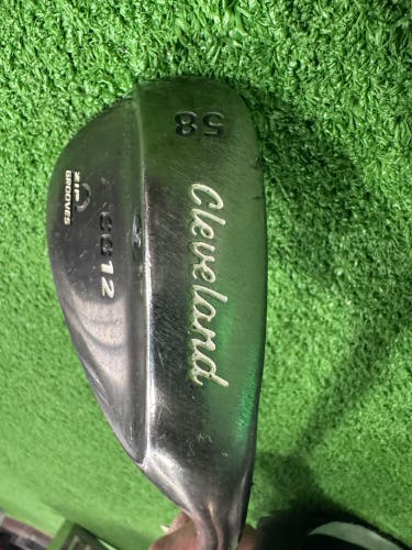 Men's Cleveland CG12 Wedge Right Handed Wedge Flex 58 Degree Steel Shaft (Used)