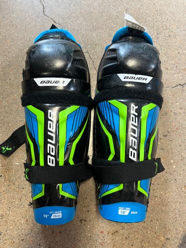 Youth Bauer X Shin Pads 10" (Used)