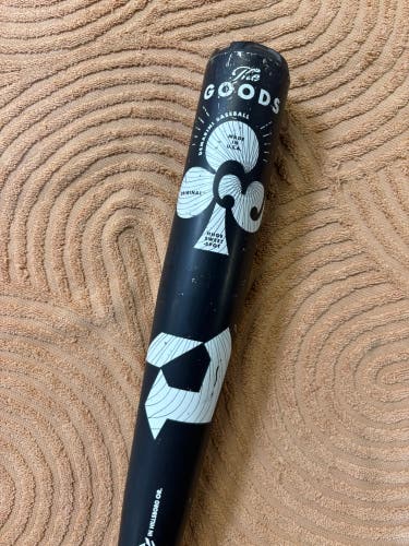 2022 DeMarini The Goods One Piece Alloy Bat BBCOR Certified (-3) Alloy 30 oz 33" (Used)