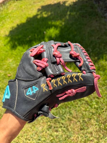 Forty Four 44 Pro Series Handcrafted 44-SC 11.50” Baseball Glove, Black